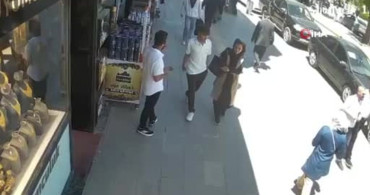 Van'da Beton Parçası Panik Yaratıdı