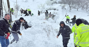 Van'da Çığ Felaketi: Kadın İçin Arama Kurtarma Çalışmaları Başlatıldı