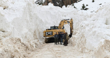 Van'da Çığ Nedeniyle Kapalı Yol Yeniden Ulaşıma Açıldı