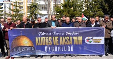 Van'da Dünya Kudüs Günü Eylemi