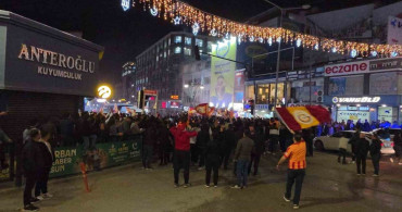 Van'da Galatasaray Coşkuyla Kutlandı
