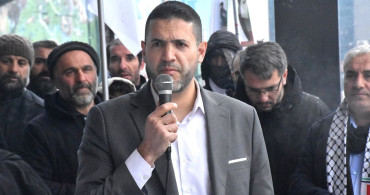 Van'da Gazze İçin Protesto Eylemi