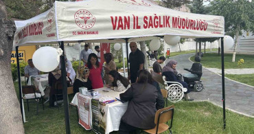 Van'da 'Hareket Yaşını Öğren, Sağlıklı Yaşa' Kampanyası
