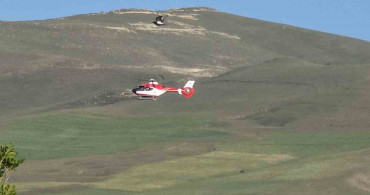 Van’da kalp krizi geçiren hasta helikopter ambulansla hastaneye sevk edildi