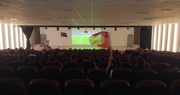 Van'da milli maç heyecanı