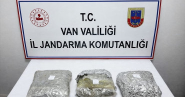 Van'da Uyuşturucu Operasyonu: 4 Kilo Skunk Ele Geçirildi