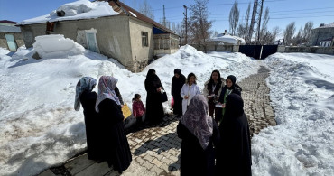 Van'da Zorlu Kış Koşullarında Kadın Hastalara Destek