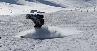 Van'daki Abalı Kayak Merkezi Sezonu Açtı