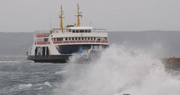 Vapur seferlerine fırtına engeli! İşte 19 Ocak iptal olan seferler…