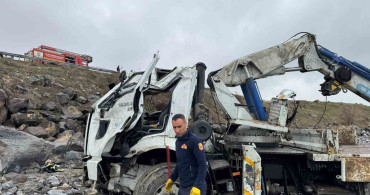 VASKİ'ye Ait Vinç Kazası: 1 Yaralı