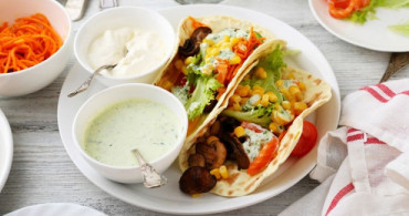 Vejetaryenler İçin Mantar Taco Tarifi