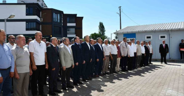 Vezirköprü ilçe müftülüğü hizmet binası dualarla açıldı