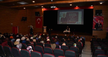 Vezirköprü'de Bilinçli Ebeveynlik Söyleşisi