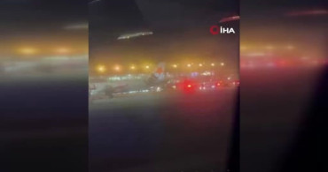 Wellington Havalimanı’nda Yangın Paniği