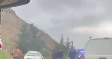 Yağmur Sonrası Takla Atan Otomobilde Bir Yaralı