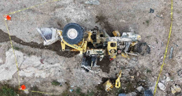 Yahşihan'da İş Makinesi Uçurumdan Düştü: Operatör Ağır Yaralı