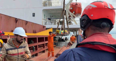 Yalova Açıklarında Gemide Yaralanan Personel Tahliye Edildi