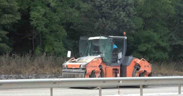 Yalova-Bursa kara yolunda asfaltlama çalışmaları sürüyor