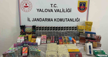 Yalova'da Kaçak Tütün Operasyonu