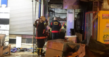 Yalova'da Tekel Bayisi Yangını: Anne ve Oğul Yaralandı