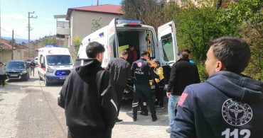 Yangın Anında Komşusunu Kurtarmak İsteyen Kahraman