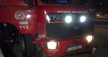 Yangına Giden İtfaiye Aracı Kaza Yaptı: 5 Yaralı