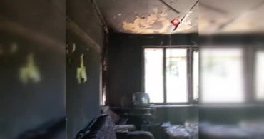 Yangında evi yanan baba, yardım bekliyor