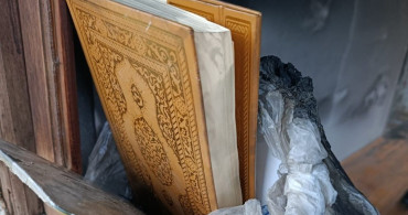 Yangında Kur’an-ı Kerim Kurtarıldı