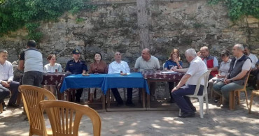 Yatağan'da Vatandaşla Buluşma: Talepler Dinlendi