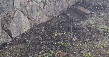 Yavuzeli'nde Nohut Büyüklüğünde Dolu Yağışı