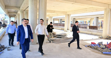 Yavuzselim Kapalı Pazar Alanı İnşaatında İlerleme Kaydedildi