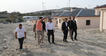 Yayladağı'nda Deprem Konutları Yapımında Son Durum