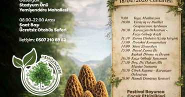 Yemişendere Kuzugöbeği Festivali Başlıyor