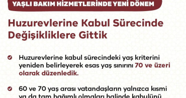 Yeni Huzurevi Düzenlemeleri Yaşlılara Daha İyi Hizmet Sunacak
