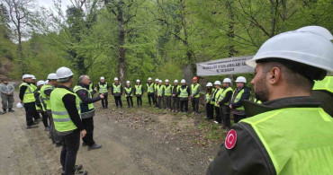 Yenice'de Silvikültür Eğitim Tatbikatı Gerçekleştirildi