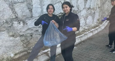 Yenipazar'da Öğrenciler Doğaya Sahip Çıktı