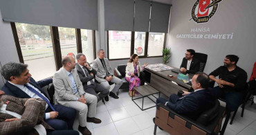 Yerel Yöneticiler Manisa Gazeteciler Cemiyeti'nin 69. Yılını Kutladı