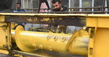 Yerköy'de Biçerdöver Bakımı Hız Kesmeden Devam Ediyor