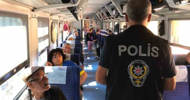 Yerköy'den geçen 'Doğu Ekspresi'nde 81 yolcu sorgulandı