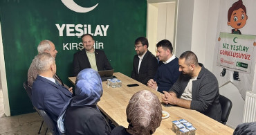 Yeşilay Genel Başkanı Dinç, Kırşehir'de Bağımlılıkla Mücadeleyi Destekledi