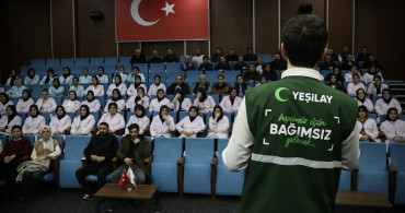 Yeşilay, Samsun OSB Çalışanlarına Bağımlılıkla Mücadele Eğitimi Veriyor
