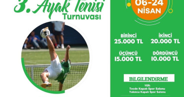 Yeşilyurt Belediyesi 3. Ayak Tenisi Turnuvası ile Gençlere Spor Desteği Sağlıyor