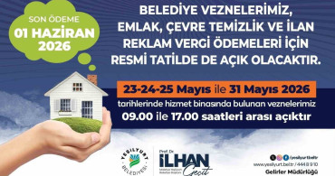 Yeşilyurt Belediyesi'nden Vergi Ödemelerine Özel Hizmet
