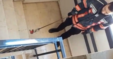 Yılan Panik Yarattı