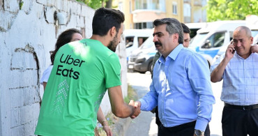 Yıldırım belediye başkanı oktay yıldız, teleferik mahallesi’nde esnafla buluştu