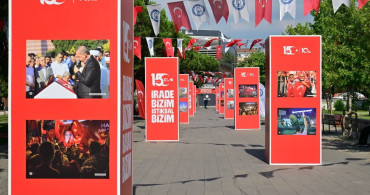 Yıldırım'da 15 Temmuz ruhu fotoğraf sergisiyle yaşatılıyor