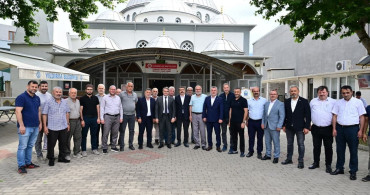 Yıldırım’da mahalle ziyaretleri Samanlı’da devam etti
