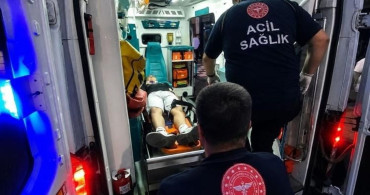 Yola dökülen yağ kazaya sebep oldu: 1 yaralı