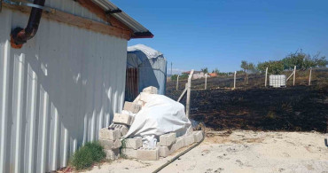 Yozgat'ın Sorgun ilçesindeki otluk alanda yangın kontrol altına alındı