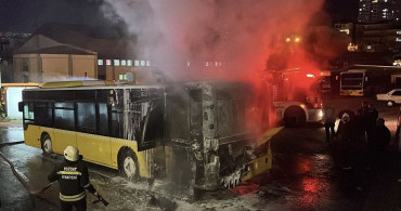 Yozgat'ta Halk Otobüsünde Yangın Çıktı